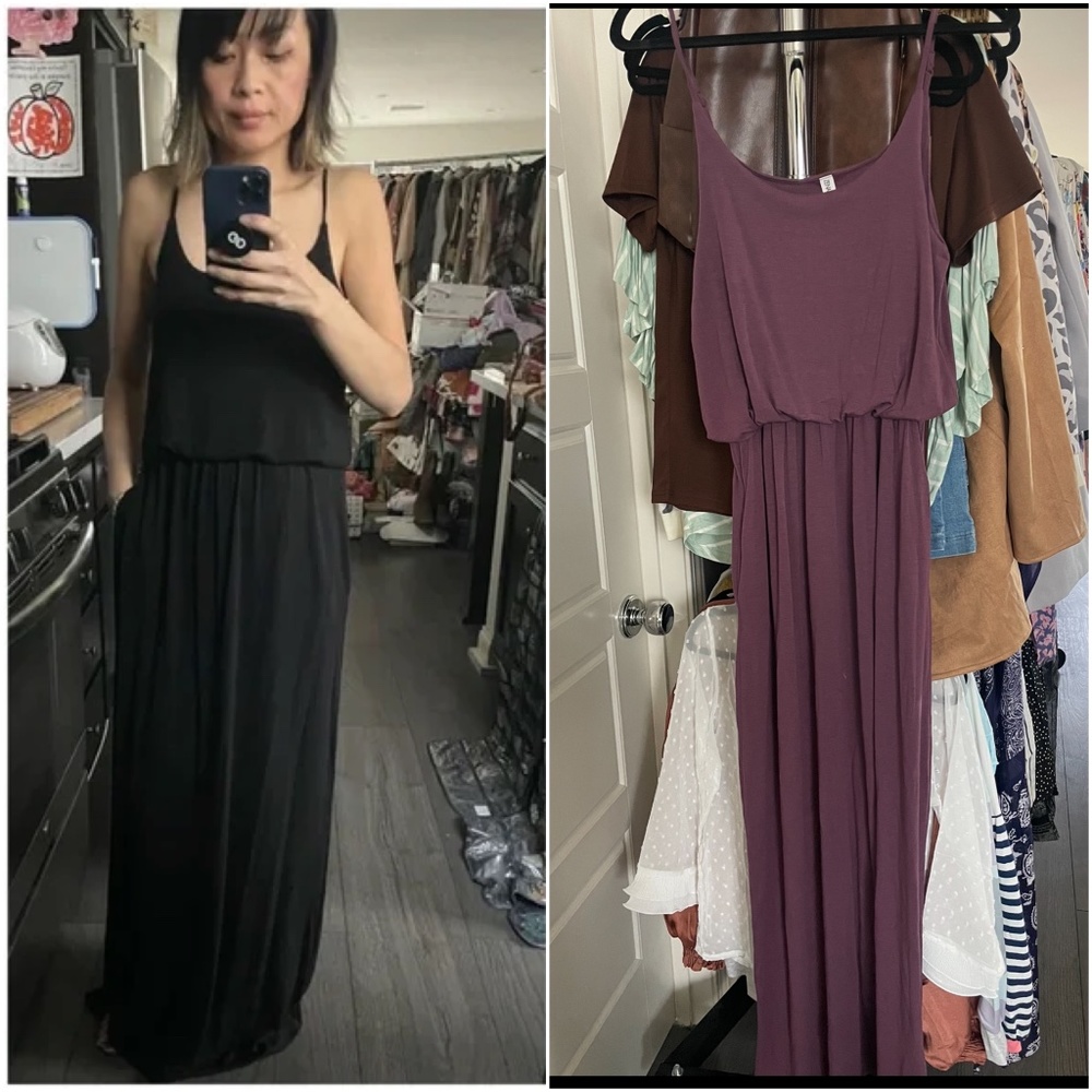 Boho Minimalist Cami Pocket Maxi Dress - Picture 13 of 14